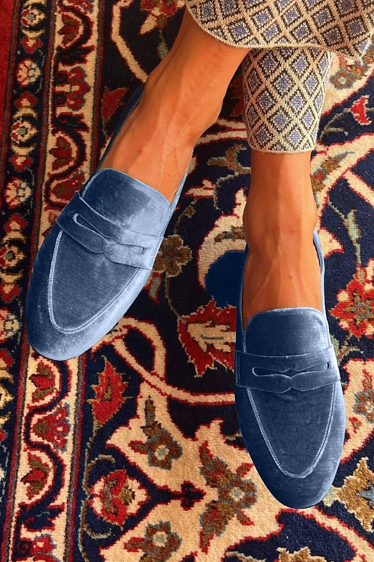 Serenah™ | Velvet Loafers – Sharon & Rowe®